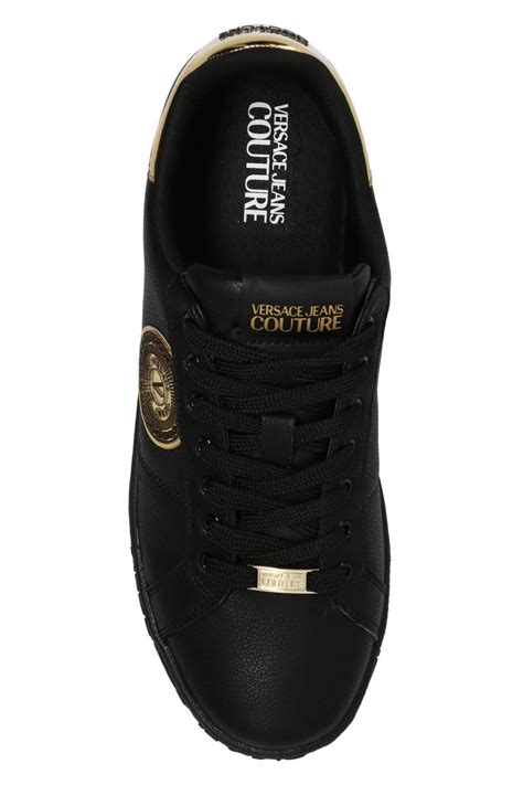 scarpe bianche e nere uomo versace|Scarpe Versace .